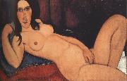 Amedeo Modigliani Reclining Nude with Loose Hair (mk39) oil painting picture wholesale